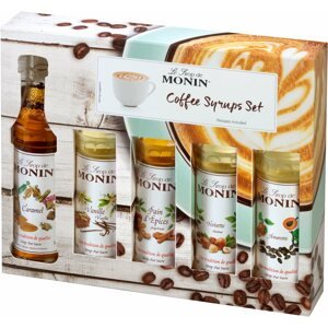 Szirup MONIN COFFEE BOX MINI 5 x 0,05 l