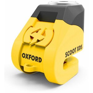 Motorzár OXFORD Scoot XD5 - sárga/fekete