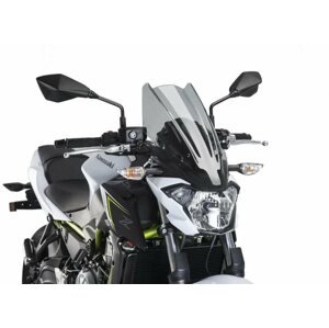 Motorkerékpár plexi-szélvédő PUIG NEW. GEN TOURING füstszínű, KAWASAKI Z 650-hez (2017-2019)