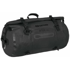 Motoros táska OXFORD vízálló Aqua T-70 gurulós táska (fekete, 70 l térfogat)