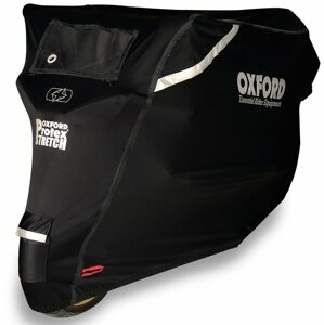 Motortakaró ponyva OXFORD Protex Stretch Outdoor klímamembránnal(fekete, L méret)