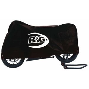 Motortakaró ponyva R&G Superbike/Street légáteresztő beltéri ponyva, fekete/ezüst