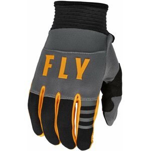 Rukavice na motorku Fly Racing rukavice F-16, 2023 šedá/černá/oranžová