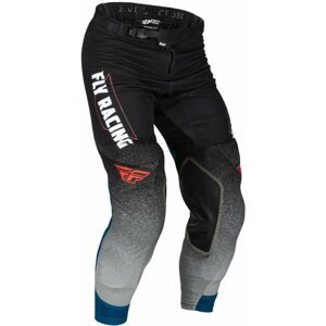 Kalhoty na motorku Fly Racing kalhoty Evolution DST, 2023 černá/šedá/modrá