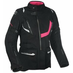 Motoros kabát OXFORD MONTREAL 3.0, női (fekete/rózsaszín)