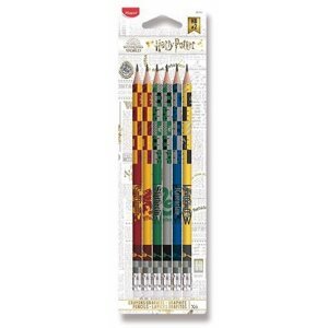 Grafit ceruza MAPED Harry Potter HB, radírgumival - 6 db-os kiszerelés