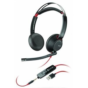 Fej-/fülhallgató Plantronics BLACKWIRE 5220, USB-A