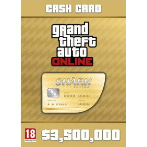 Videójáték kiegészítő Grand Theft Auto V (GTA 5): Whale Shark Card (PC) DIGITAL