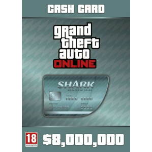 Videójáték kiegészítő Grand Theft Auto V (GTA 5): Megalodon Shark Card (PC) DIGITAL