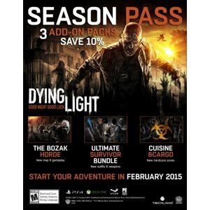 Videójáték kiegészítő Dying Light - Season Pass (PC) DIGITAL