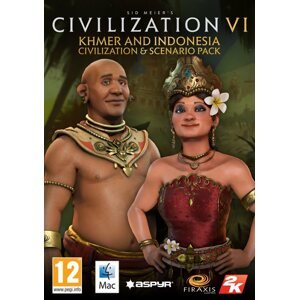 Videójáték kiegészítő Sid Meier's Civilization VI - Khmer and Indonesia Civilization & Scenario Pack (MAC) PL DIGITAL