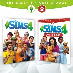 PC játék The Sims 4 + The Sims 4: Cats & Dogs - PC DIGITAL