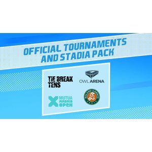 Videójáték kiegészítő Tennis World Tour 2 - Official Tournaments and Stadia Pack - PC DIGITAL