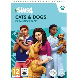 Videójáték kiegészítő The Sims 4: kutyák és macskák - PC DIGITAL