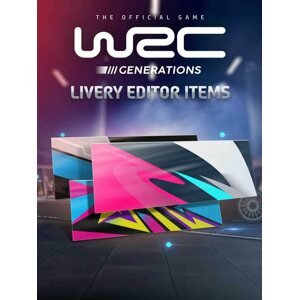 Videójáték kiegészítő WRC Generations - Livery Editior Extra Items - PC DIGITAL