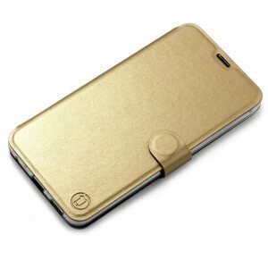 Mobiltelefon tok Mobiwear flip a Realme C33 készülékhez - Arany&szürke