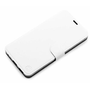 Mobiltelefon tok Mobiwear flip a Realme C33 készülékhez - Fehér&Szürke
