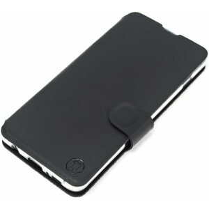 Mobiltelefon tok Mobiwear Soft Touch flip a Realme C33 készülékhez - Fekete