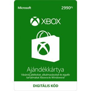 Feltöltőkártya Xbox Live Ajándékkártya 2990 Ft