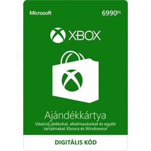 Feltöltőkártya Xbox Live Ajándékkártya 6990Ft