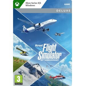 PC és XBOX játék Microsoft Flight Simulator 40th Anniversary - Deluxe Edition - Xbox Series, PC DIGITAL