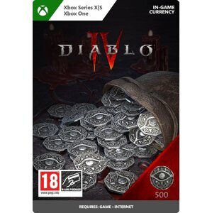 Videójáték kiegészítő Diablo IV: 500 Platinum - Xbox Digital