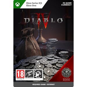 Videójáték kiegészítő Diablo IV: 1,000 Platinum - Xbox Digital
