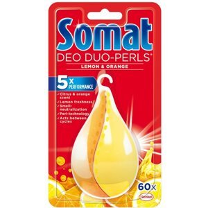Mosogatógép illatosító Somat Deo Duo-Perls Lemon & Orange mosogatógép illatosító 60 adag