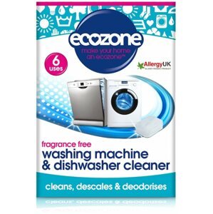 Mosogatógép tisztító ECOZONE mosogatógép és mosógép tisztító 6 db