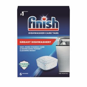 Mosogatógép tisztító FINISH kapszula mosogatógépben való tisztításhoz 6 db