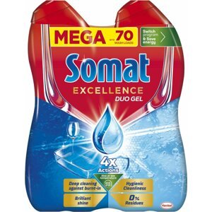 Mosogatógép gél SOMAT Excellence Duo A higiénikus tisztaságért 70 adag, 1,26 l