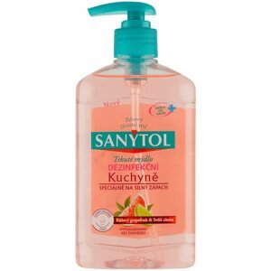 Folyékony szappan SANYTOL konyhai fertőtlenítő szappan 250 ml