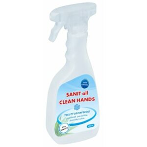 Antibakteriální mýdlo SANIT all Clean Hands 500 ml