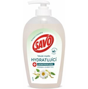 Folyékony szappan SAVO folyékony hidratáló szappan antibakteriális összetevővel rendelkező kamilla- és jojobaolajjal 2