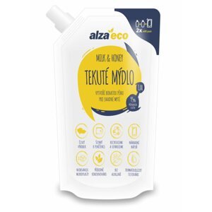 Folyékony szappan AlzaEco Milk & Honey 1 l