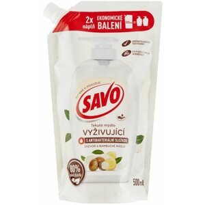 Folyékony szappan SAVO Gyömbér és Shea vaj Folyékony szappan antibakteriális összetevővel - utántöltő 500 ml