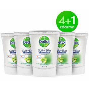 Folyékony szappan DETTOL csere utántöltő az érintésmentes Aloe Vera adagolóhoz 250 ml 4+1