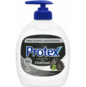 Folyékony szappan PROTEX Charcoal Folyékony szappan természetes antibakteriális védelemmel 300 ml