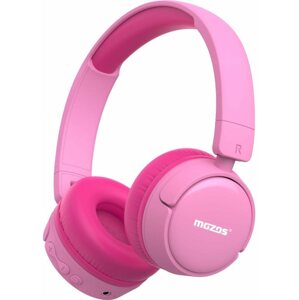 Vezeték nélküli fül-/fejhallgató MOZOS KID3-BT-PINK