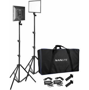 Fotosvětlo Nanlite LumiPad 25 - set 2x LED světlo, 2x stativ, taška