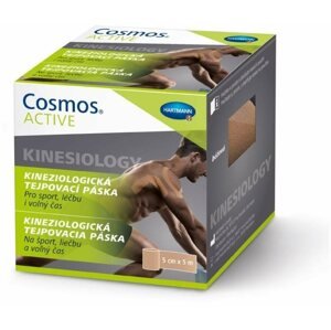 Kineziológiai tapasz COSMOS Aktív szalagszalag bézs 5 cm x 5 m