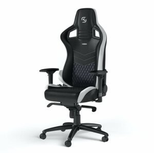 Gamer szék Noblechairs EPIC SK Gaming Edition, fekete-fehér-kék