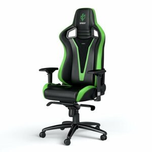 Gamer szék Noblechairs EPIC Sprout Edition, fekete-zöld