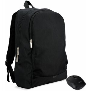 Laptop hátizsák Acer Notebook Starter Kit, 15,6" hátizsák fekete + vezeték nélküli egér fekete