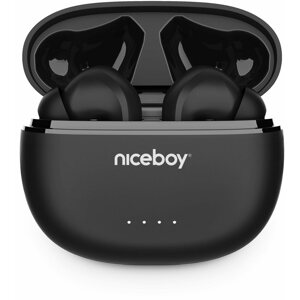 Vezeték nélküli fül-/fejhallgató Niceboy HIVE Pins 3 ANC Black
