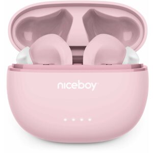 Vezeték nélküli fül-/fejhallgató Niceboy HIVE Pins 3 ANC Sakura Pink