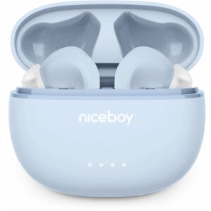 Vezeték nélküli fül-/fejhallgató Niceboy HIVE Pins 3 ANC Powder Blue