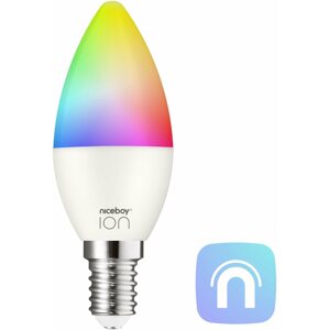 LED izzó Niceboy ION SmartBulb RGB E14