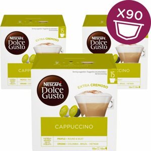 Kávékapszula NESCAFÉ Dolce Gusto Cappuccino, 3 csomag