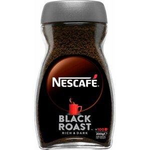 Kávé NESCAFÉ Black Roast, instant kávé, 200 g